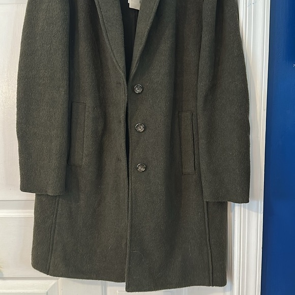 NWT Women’s J. Crew Olive Green Wool Blend 3 Button Jacket Size 4 - Picture 3 of 10
